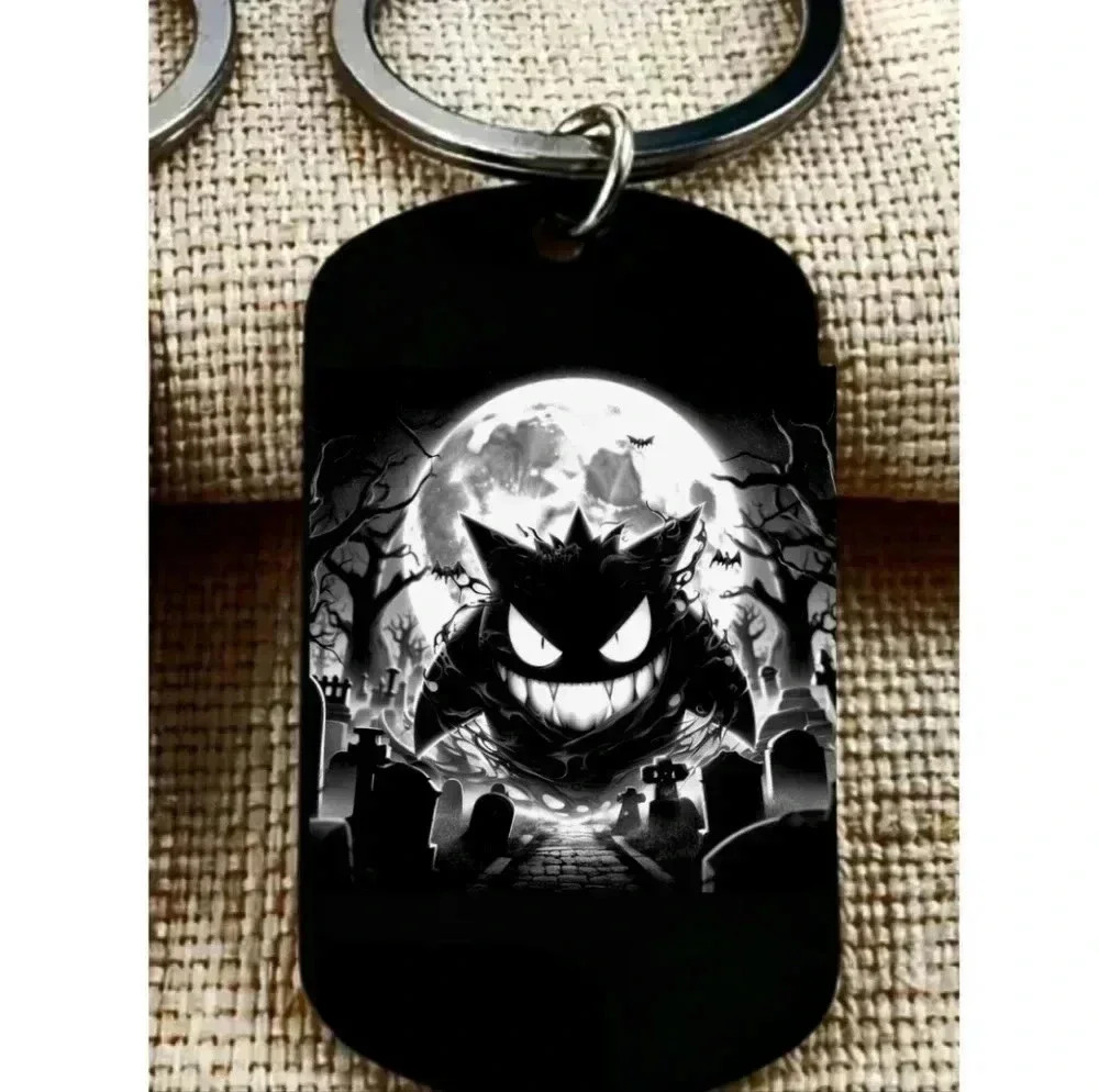 Pokemon ganger hot art keychain